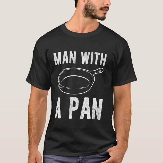 Camiseta Hombre Con Pan De Hierro Fundido (Anverso)