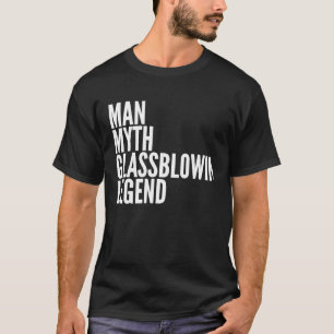 Camiseta Hombre con paro de vidrio Mito Leyenda con paro
