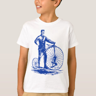 Camiseta Hombre con Penny Farthing - Armada