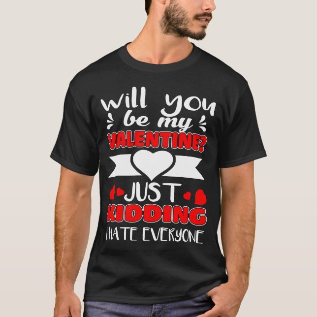 Camiseta Hombre Con Sentencia De Diversión De San  (Anverso)