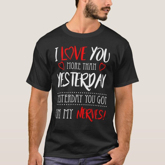 Camiseta Hombre Con Sentencia De Diversión De San  (Anverso)