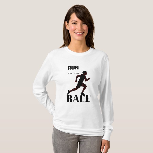 Camiseta Hombre corriendo (Anverso completo)