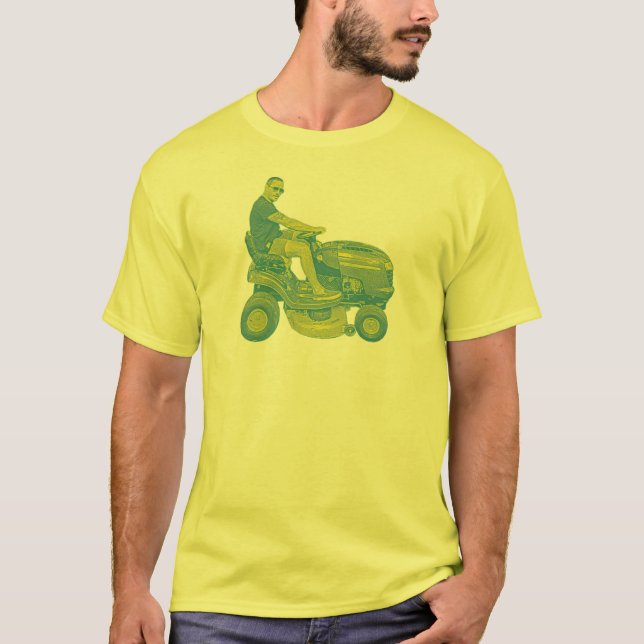 Camiseta Hombre cortacésped (Anverso)