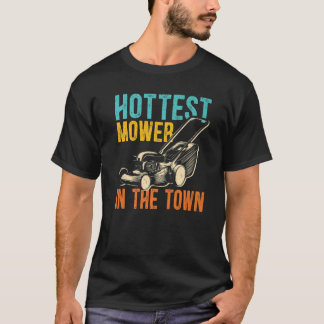 Camiseta Hombre Cortadora De Césped Más Caliente De La Ciud