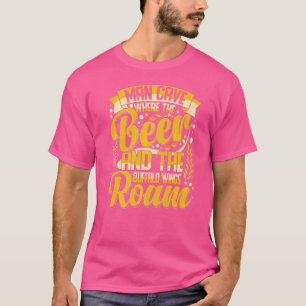 Camiseta Hombre Cueva Donde La Cerveza Y Las Alas De Búfalo