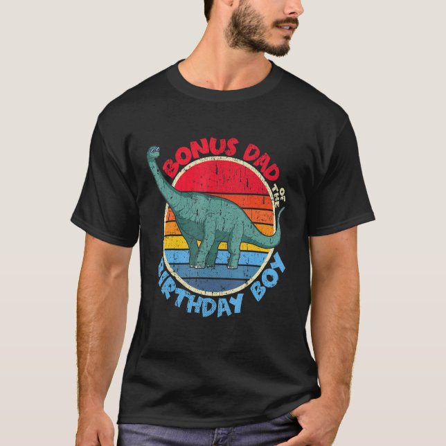 Camiseta Hombre Cumpleaños I Bono Papá I Brachiosaurus I Fa (Anverso)