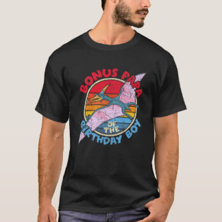 Camiseta Hombre Cumpleaños I Bonus Papa I Pterodactylus I F