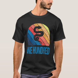 Camiseta Hombre de 100 años, 100 años, reptil de serpiente,