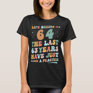 Camiseta Hombre de 64 años Mujer 2023 La vida en Groovy com