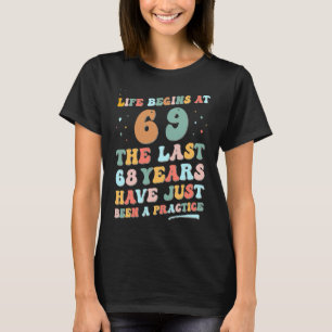 Camiseta Hombre de 69 años Mujer 2023 La vida en Groovy com