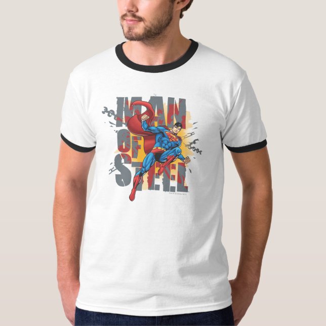 Camiseta Hombre de acero (Anverso)