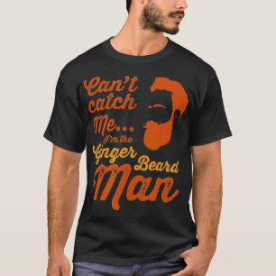 Camiseta Hombre de barba jengibre gracioso lema Hipster par
