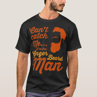 Camiseta Hombre de barba jengibre gracioso lema Hipster par