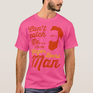 Camiseta Hombre de barba jengibre gracioso lema Hipster par