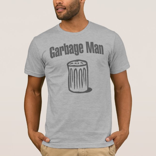 Camiseta Hombre de basura (Anverso)