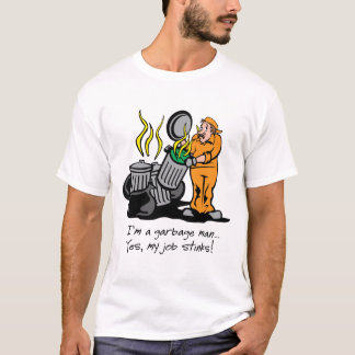 Camiseta Hombre de basura