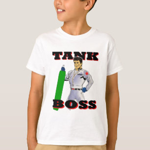 Camiseta Hombre de Boss del tanque