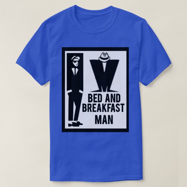 Camiseta Hombre de cama y desayuno (Diseño del anverso)