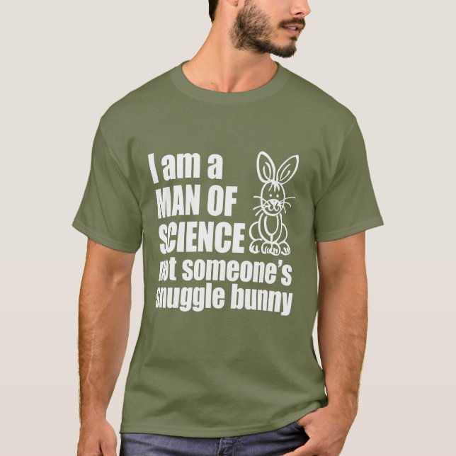 Camiseta "Hombre de ciencia " (Anverso)