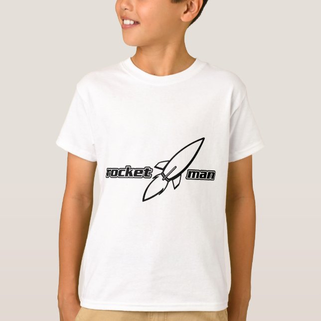 Camiseta Hombre de cohete (Anverso)