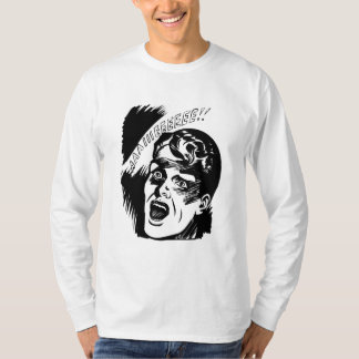 Camiseta Hombre de cómic gritando Halloween