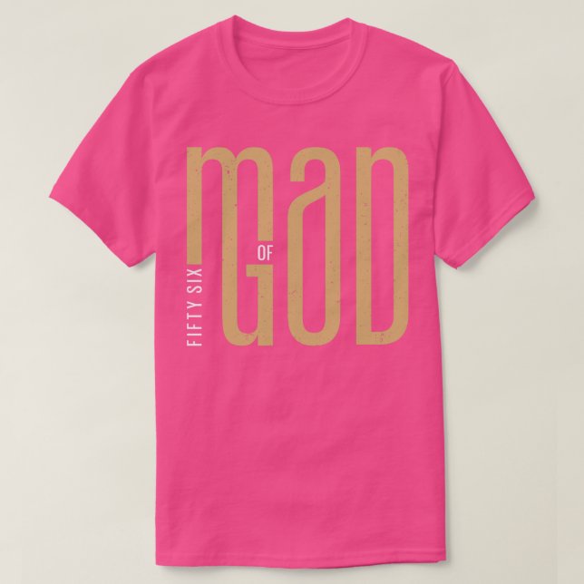 Camiseta Hombre de Dios (Diseño del anverso)