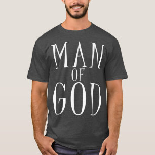 Camiseta Hombre de Dios Jesús Dios Religioso