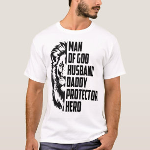 Camiseta Hombre De Dios Marido León