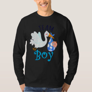 Camiseta Hombre de equipo Pájaro género revela Fiesta Hombr