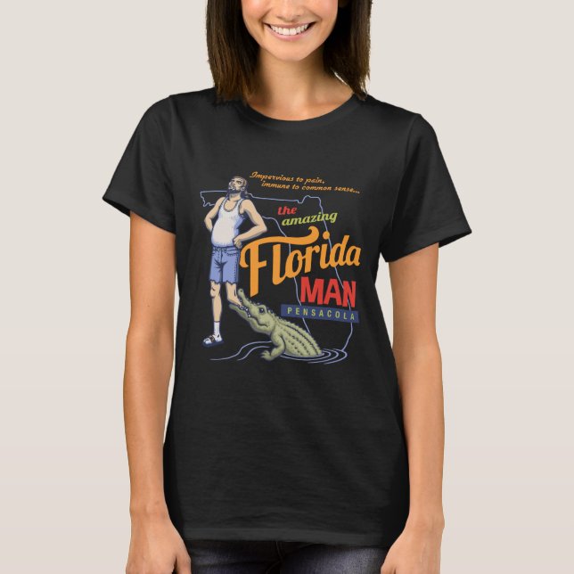 Camiseta Hombre de Florida (Anverso)