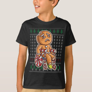 Camiseta Hombre De Gingerbread En Cook De Chiste De Piernas