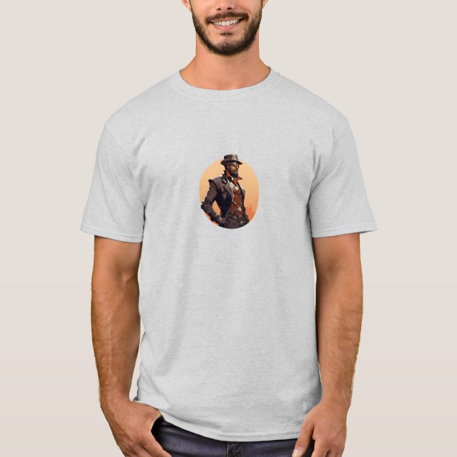Camiseta Hombre De Guay En Estilo Steampunk (Anverso)