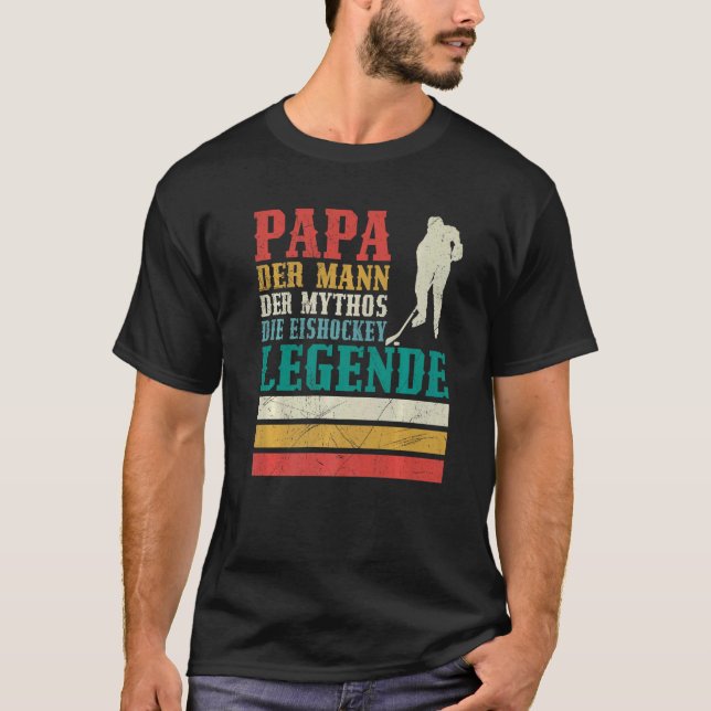 Camiseta Hombre de hockey sobre hierba, papá, leyenda de ho (Anverso)