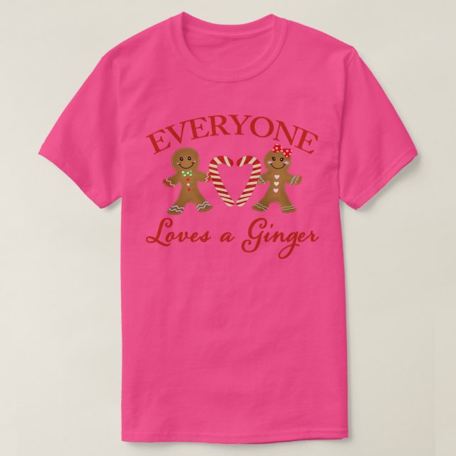 Camiseta hombre de jengibre (Diseño del anverso)