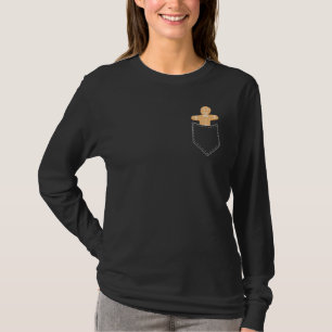 Camiseta Hombre de Jengibre Bolsillo Galletas de Jengibre N