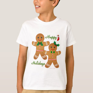 Camiseta Hombre de jengibre de vacaciones felices Niño Niña
