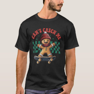 Camiseta Hombre de jengibre divertido de ska que el Navidad