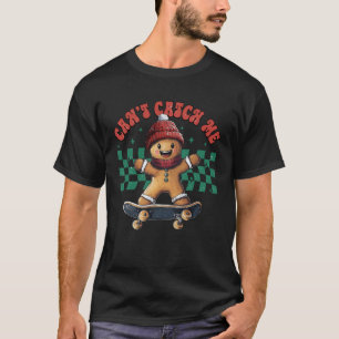 Camiseta Hombre de Jengibre Divertido de Ska que la Navidad