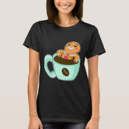 Camiseta Hombre de jengibre Navidad Café