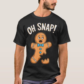 Camiseta Hombre de Jengibre Oh Snap Adultos Niños