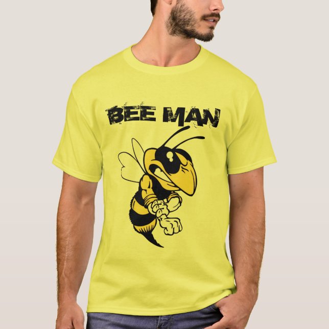 CAMISETA HOMBRE DE LA ABEJA (Anverso)