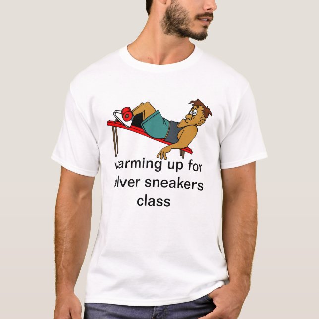 Camiseta Hombre de la aptitud (Anverso)