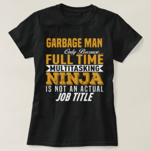 Camiseta Hombre de la basura