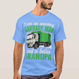Camiseta Hombre de la basura asombroso y mejor basura del a