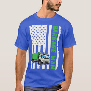 Camiseta Hombre de la basura Camión de la basura de la band