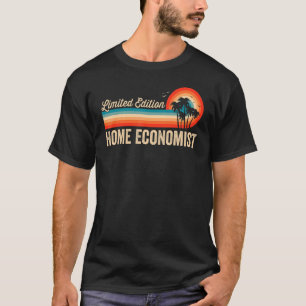 Camiseta Hombre de la Casa Economista Cumpleaños Retro Vint