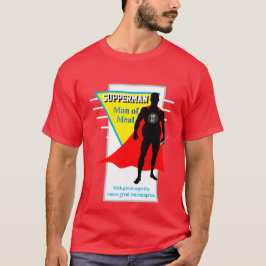 Camiseta HOMBRE DE LA COMIDA DE LA Novedad DE LOS HOMBRES