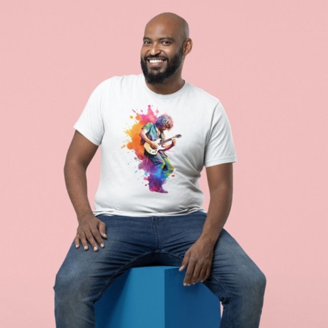 Camiseta Hombre de la guitarra  (Subido por el creador)