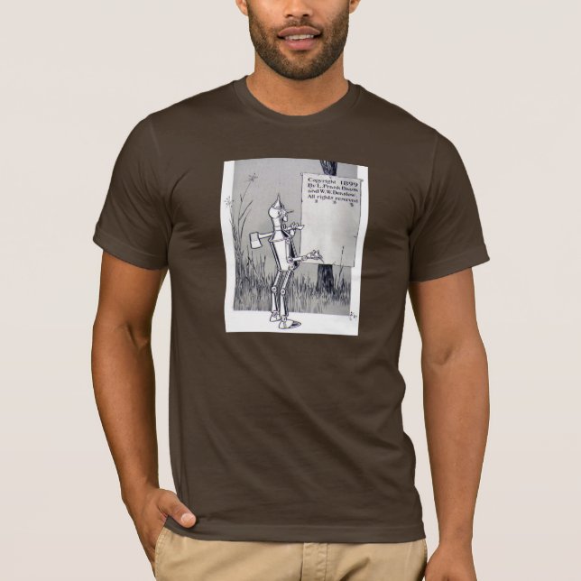 Camiseta Hombre de la lata (Anverso)