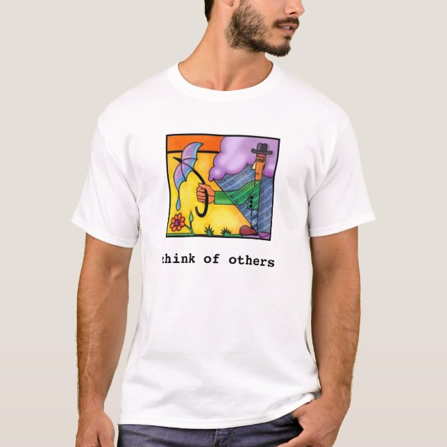 Camiseta Hombre de la lluvia (Anverso)
